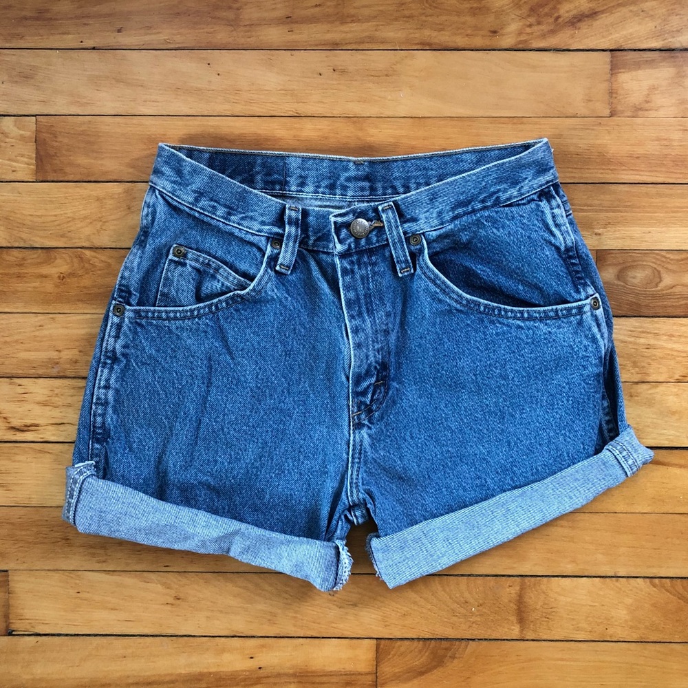 Vintage Wrangler High Waisted Denim Shorts